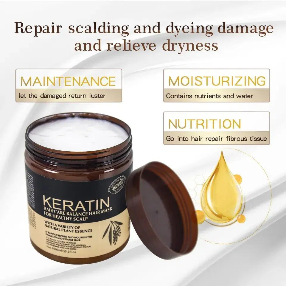 Keratin Hair Mask 500ml - Chaudhary Brand Store 