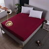 King Size Waterproof Mattress Cover – Cotton Fitted Sheet Protector Bedsheet