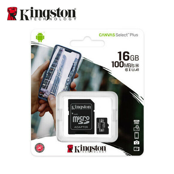 Kingston MicroSD Card Class 10 UHS-I Speeds Cell Phone Memory Card - Chaudhary Brand Store 