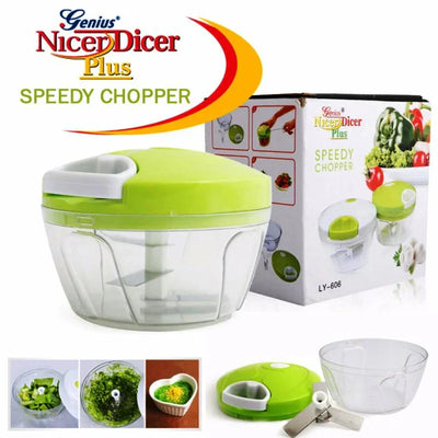 Kitchen Onion Vegetable Chopper Hand Speedy Chopper Fruit Shredder Slicer - Chaudhary Brand Store 