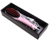 LCD Hair Straightening Brush | Fast Ceramic Heating Comb | Temperature Display - Chaudhary Brand Store 