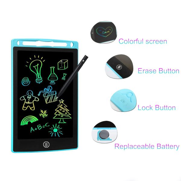 LCD Writing Tablet For Kids Pack of 2 - Chaudhary Brand Store 