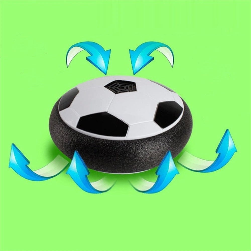 LED Light Flashing Suspension Ball Air Power Football Toy Home Game Disc Gliding Soccer - Chaudhary Brand Store 