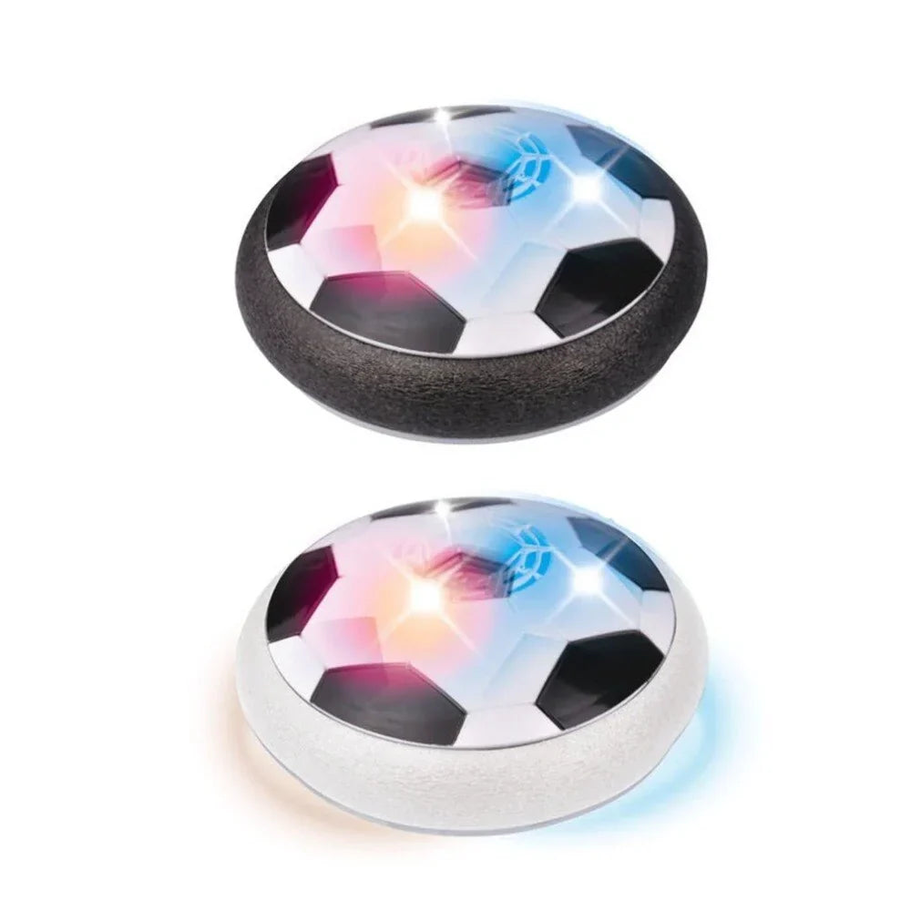 LED Light Flashing Suspension Ball Air Power Football Toy Home Game Disc Gliding Soccer - Chaudhary Brand Store 