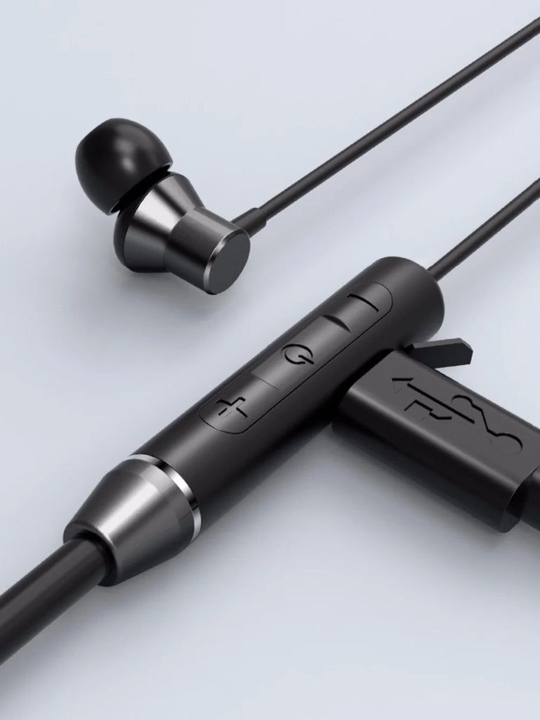 Lenovo HE05 Bluetooth 5.0 Neckband Wireless Headphones | Stereo Sound, IPX5 Waterproof