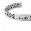 Luxury Stainless Steel Designer Bracelet – Woven Chain with Crown Emblem Chaudhary Brand Store