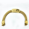 Luxury Stainless Steel Designer Bracelet – Woven Chain with Crown Emblem Chaudhary Brand Store