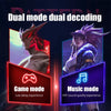 M28 Bluetooth 5.1 Touch Control Gaming Headset | LED Display, Built-in Microphone