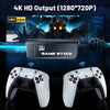 M8 PRO Game Stick 4K | Retro Video Game Console with 2.4G Double Wireless Controllers