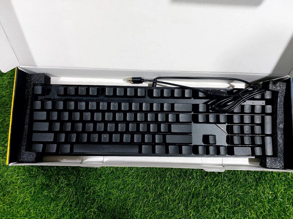 L108 Wired Mechanical Gaming Keyboard | RGB Backlit | Black