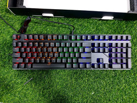 L108 Wired Mechanical Gaming Keyboard | RGB Backlit | Black