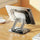 360° Rotating Metal Tablet & Mobile Stand – Foldable Adjustable Cooling Desk Holder