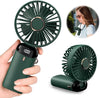 Digital Display 5-in-1 Portable Mini Fan USB-C Rechargeable Handheld Fan