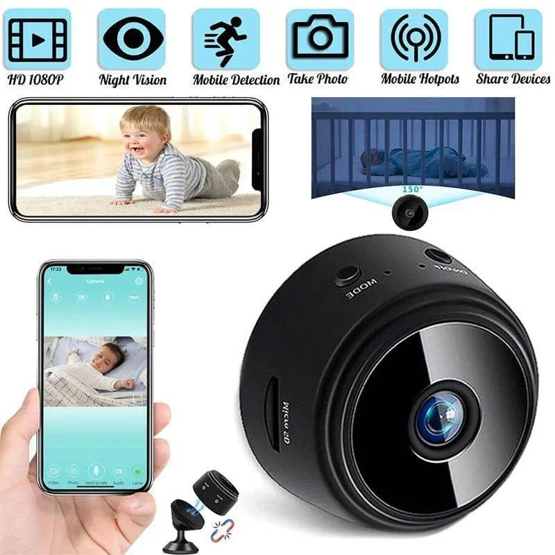 Mini Wifi Camera – Wireless HD Smart Security Camera Chaudhary Brand Store