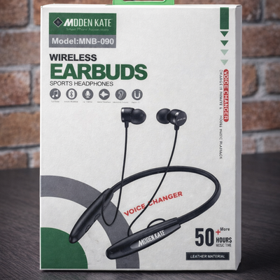 Modern K8 Neckband Wireless Earphones | Bluetooth 5.2 | Deep Bass | Long Battery