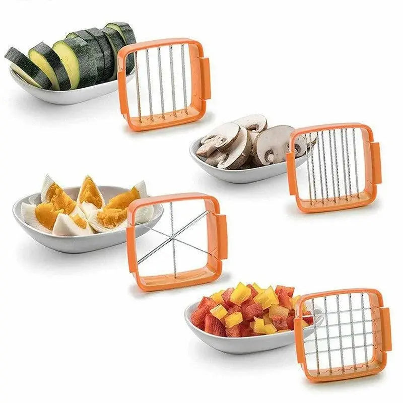 Multifunction High Speedy Vegetable Fruit Twist Shredder Manual Grinder Hand Chopper - Chaudhary Brand Store 