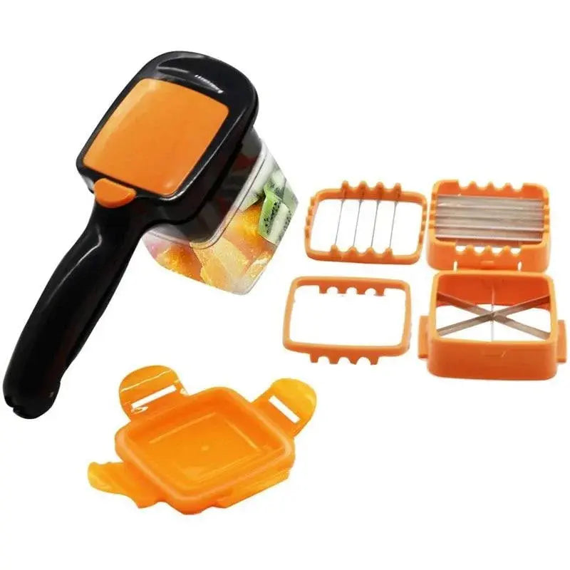 Multifunction High Speedy Vegetable Fruit Twist Shredder Manual Grinder Hand Chopper - Chaudhary Brand Store 