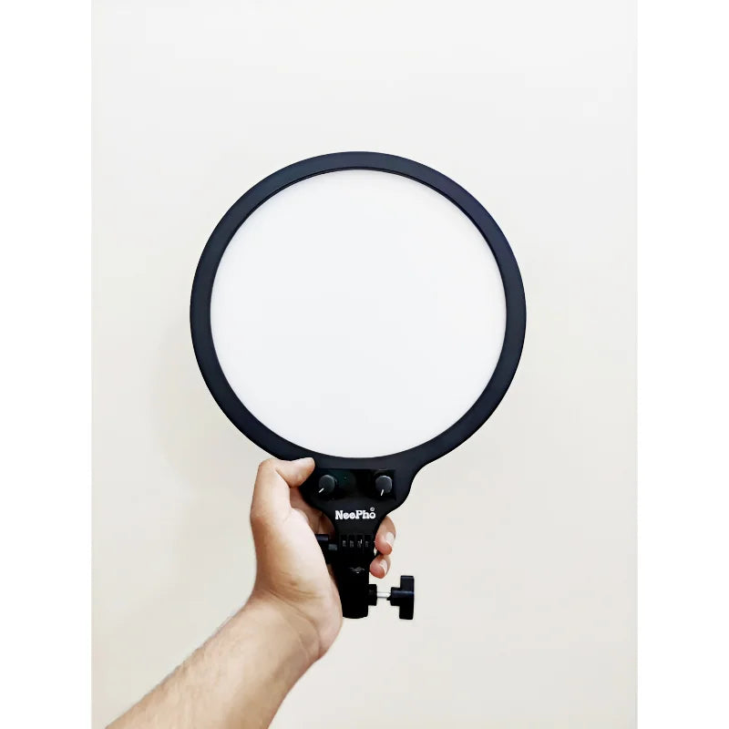 NP-26 NeePho 26CM LED Ring Light – 360° Rotating Pan Tilt with 3 Color Modes Chaudhary Brand Store