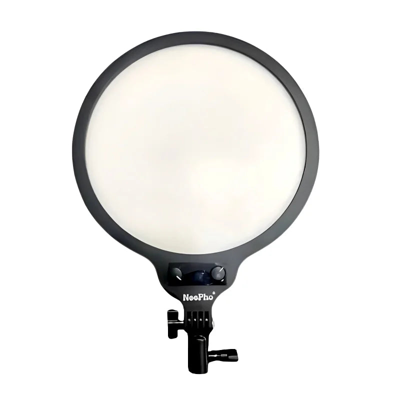NP-26 NeePho 26CM LED Ring Light – 360° Rotating Pan Tilt with 3 Color Modes