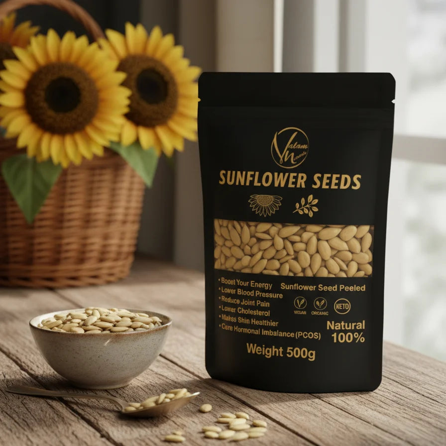 Natural Pumpkin Seeds (1Kg) – Fresh, Crunchy, Protein-Rich Healthy Snack