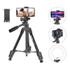 NeePho NP-3180 Tripod Stand – Lightweight, 360° Fluid Head Tripod for Cameras & Phones - Chaudhary Brand Store 