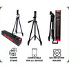 NeePho NP-3180 Tripod Stand – Lightweight, 360° Fluid Head Tripod for Cameras & Phones - Chaudhary Brand Store 