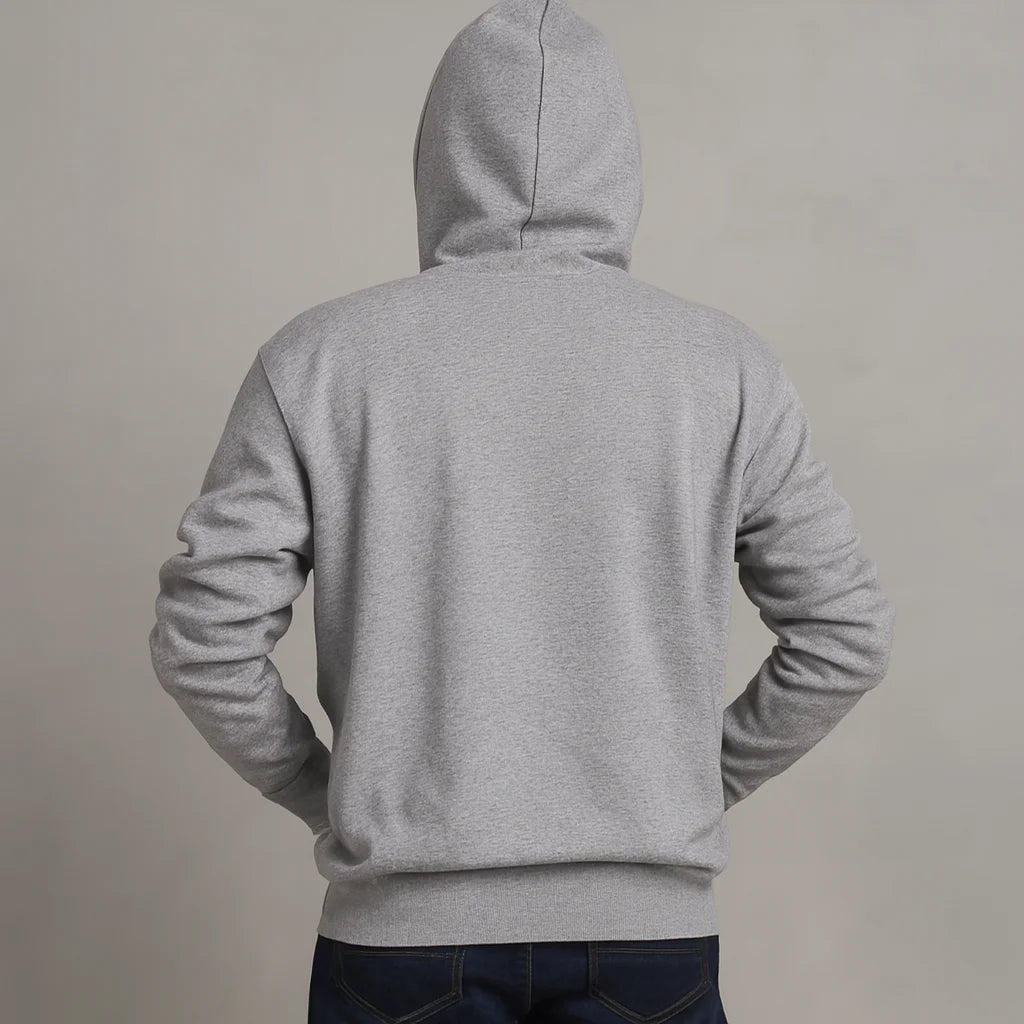 Avenger Printed Grey Hoodie – New Summer Collection for Men & Boys | Stylish, Comfortable & Superhero Casual Wear (XL)