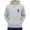 New Summer Collection Full Grey Hoodie – “FLY MAN” Printed Hoodie for Men & Boys (Extra Large)