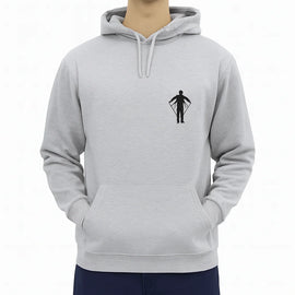 New Summer Collection Full Grey Hoodie – “FLY MAN” Printed Hoodie for Men & Boys (Extra Large)