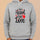 New Summer Collection Full Grey Hoodie – “Two Heart One Love” Printed Hoodie for Girls & Boys (Extra Large)