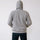 Ghost Printed Grey Hoodie – New Summer Collection for Men & Boys | Trendy, Comfortable & Cool Casual Wear (XL)