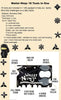 Ninja 18 In 1 Multi-Purpose Tool Pocket Hand Tools Camping Tool