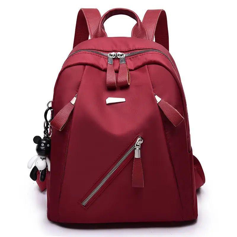 Nylon Backpack for Girls – Stylish & Lightweight School Travel Bag