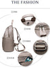 Nylon Backpack for Girls – Stylish & Lightweight School Travel Bag