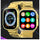 C9 Ultra Max Gold Edition Smartwatch | 2.1″ HD Display & Bluetooth Calling