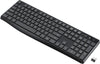 Wireless Keyboard PC230A | Slim 2.4GHz USB Keyboard with Silent Keys