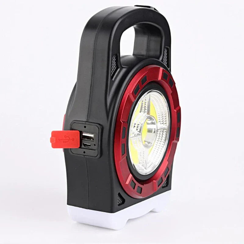 Portable Solar Lamp HB-6678C – 2000 Lumens, Dual Charging, Multi-Use Light - Chaudhary Brand Store 