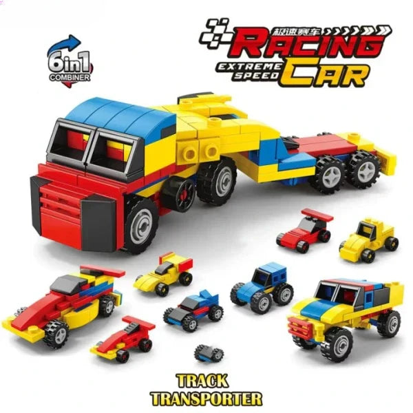 Power Racing Micro Blocks Set 6-in-1 - Chaudhary Brand Store 