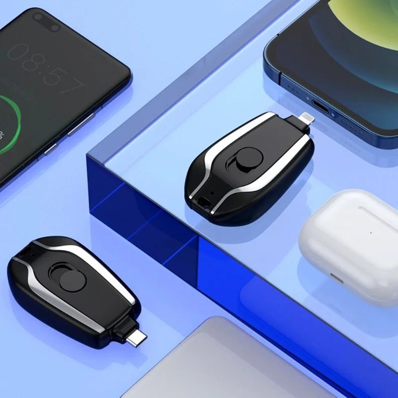 Power Pod Keychain Power Bank iPhone Fast Charger