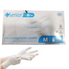 Premium Quality Latex Examination Gloves – 100 Pcs Box (Large, White) | Disposable Medical & Cleaning Gloves - Chaudhary Brand Store 