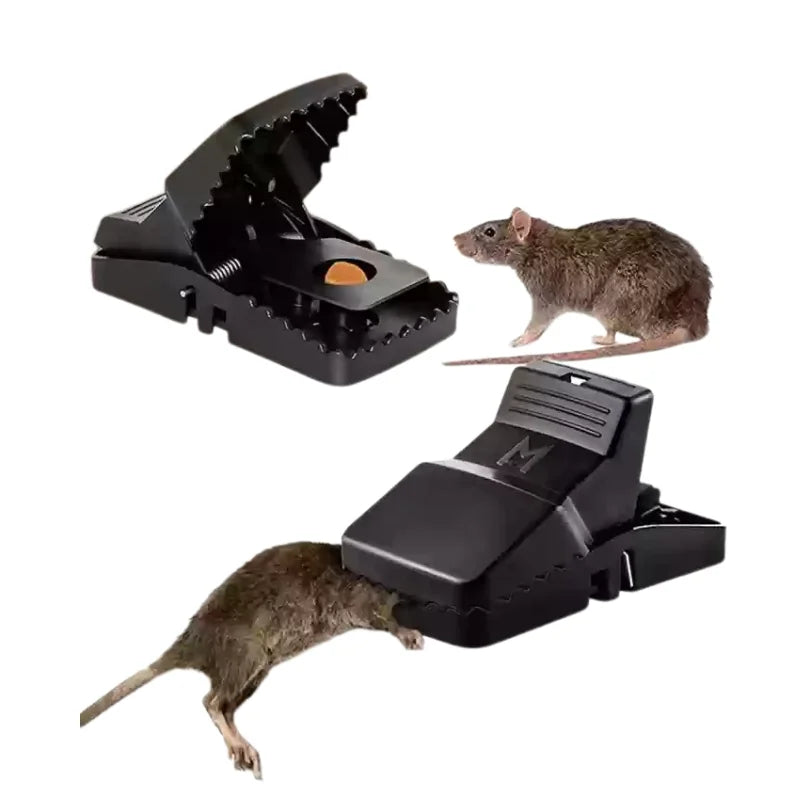 Heavy Duty Plastic Mouse Trap | Reusable Mouse Catcher | Best Quality Rodent Trap / Pack of 2