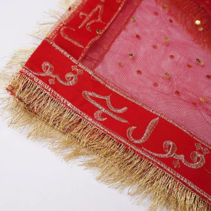 Qabool Hai Bridal Embroidered Net Dupatta | Nikah & Wedding Special | Premium Fancy Bridal Wear