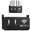 WiFi Router Storage Box & Wall Mount Shelf | Universal Cable Organizer Holder