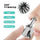 Manual Stainless Steel Nose & Ear Hair Trimmer | Painless Battery-Free Grooming Tool