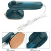 Portable Mini Steam Iron | Handheld Garment Steamer Wrinkle Remover Travel-Friendly