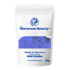 Moroccan Beauty Blue Nila Powder 50g | Skin Whitening, Anti-Inflammatory & Hydrating