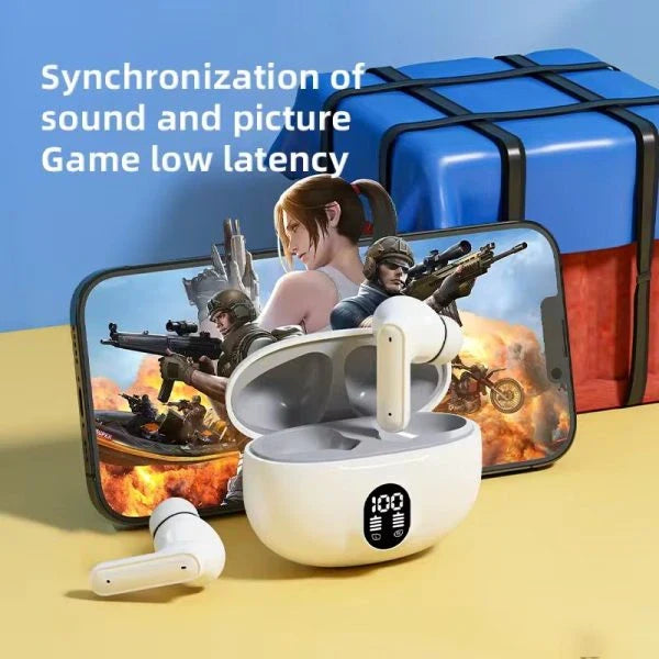 Professional Display Earbuds Stereo 895b Wireless Bluetooth Earbuds - Chaudhary Brand Store 
