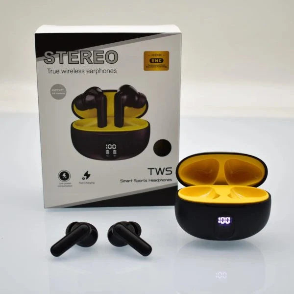 Professional Display Earbuds Stereo 895b Wireless Bluetooth Earbuds - Chaudhary Brand Store 