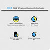 Professional Display Earbuds Stereo 895b Wireless Bluetooth Earbuds - Chaudhary Brand Store 