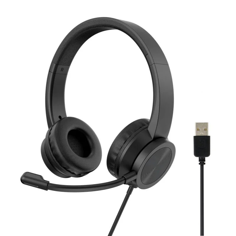 Q5 USB Wired Headphone with Microphone | Clear Sound for Calls & Online Meetings